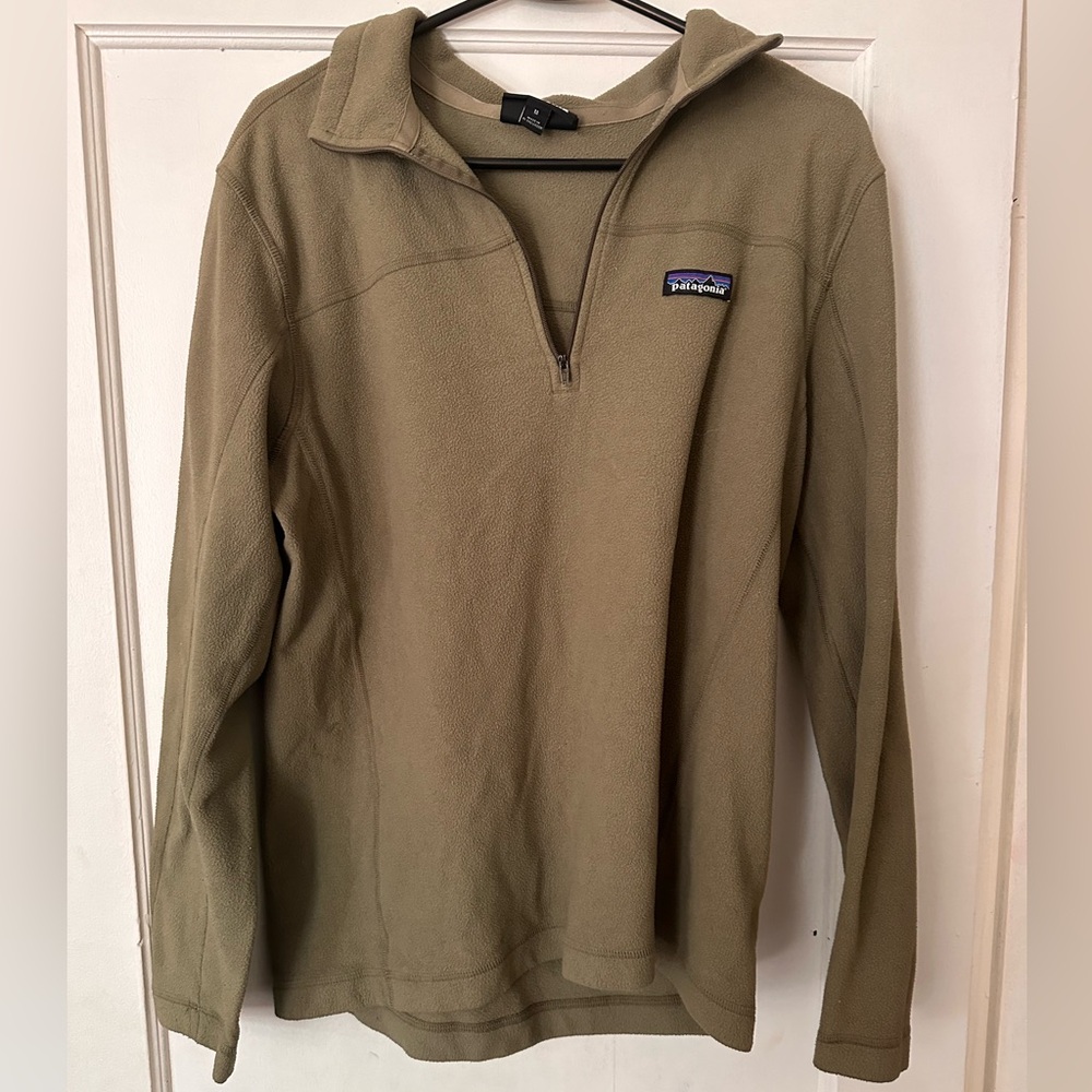 Patagonia micro-d quarter zip fleece